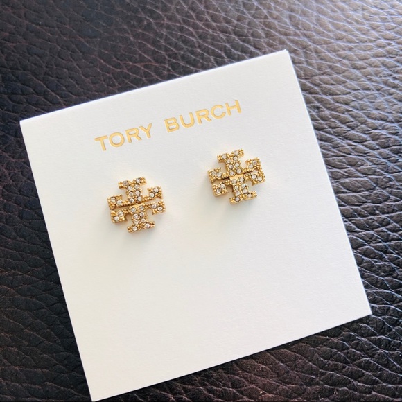 tory burch kira pave earrings